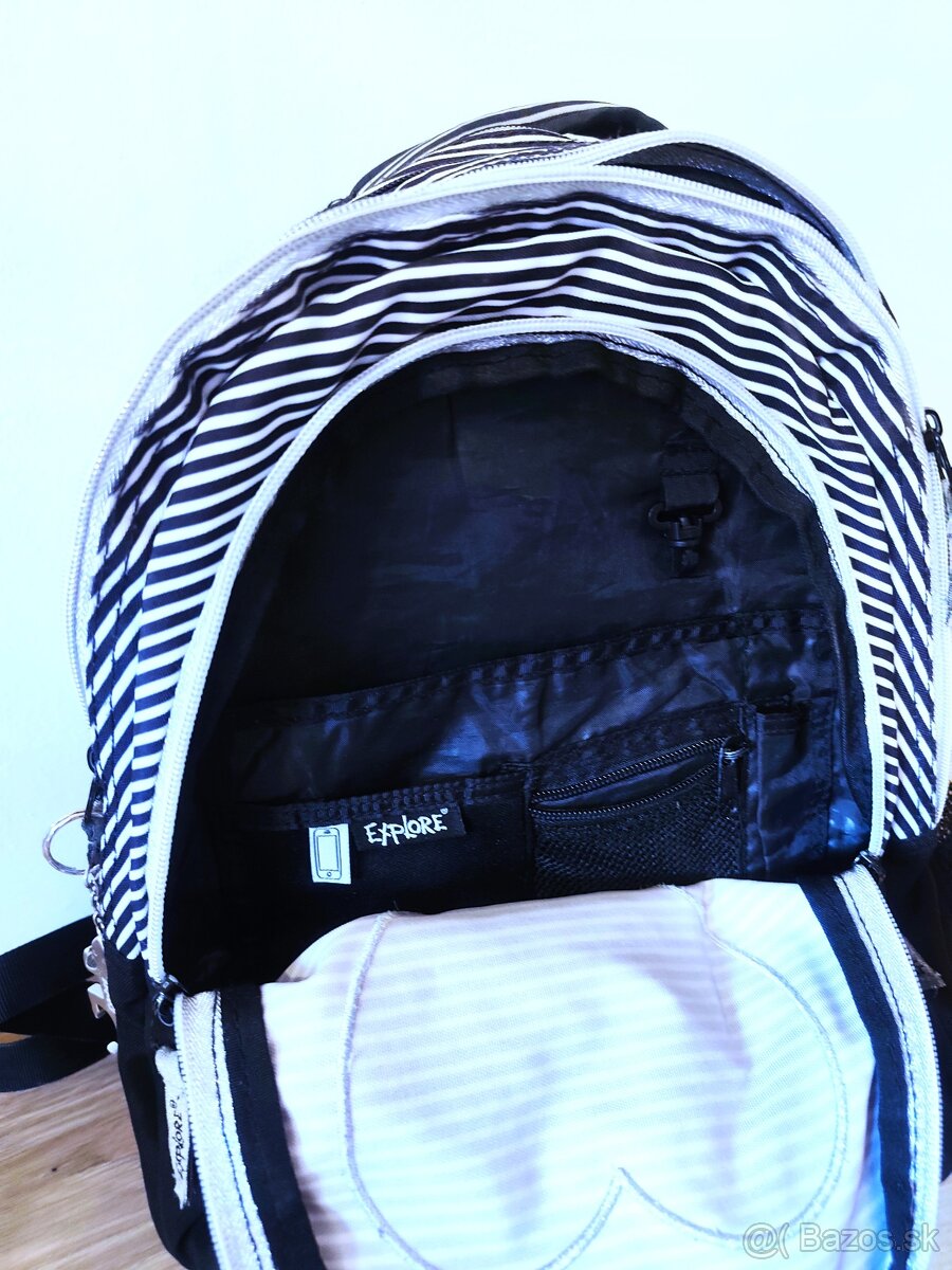 2 kvalitné značkové školské batohy v 1 - EPLORE - 2