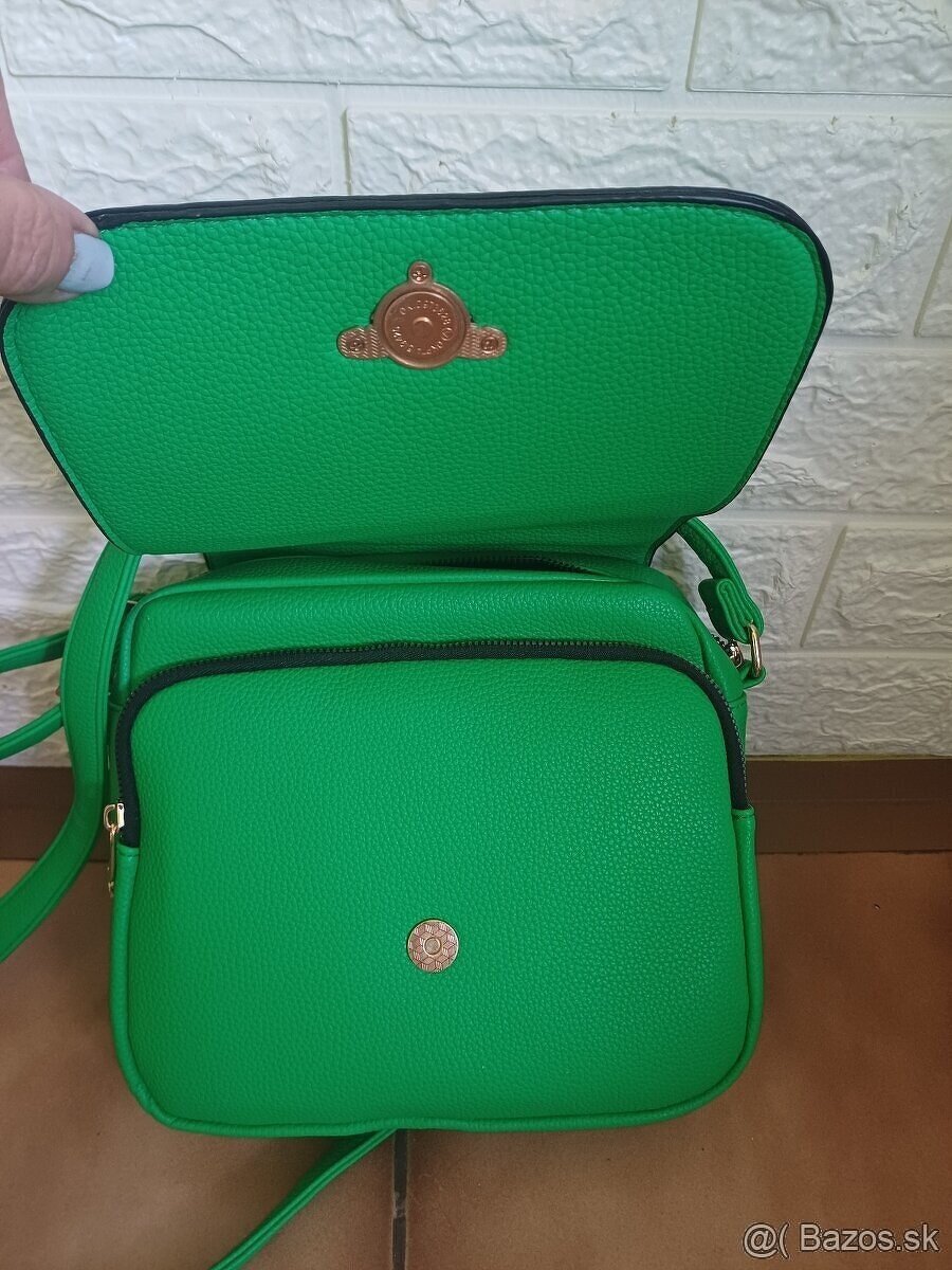 Zelená kabelka-NOVÁ - 2