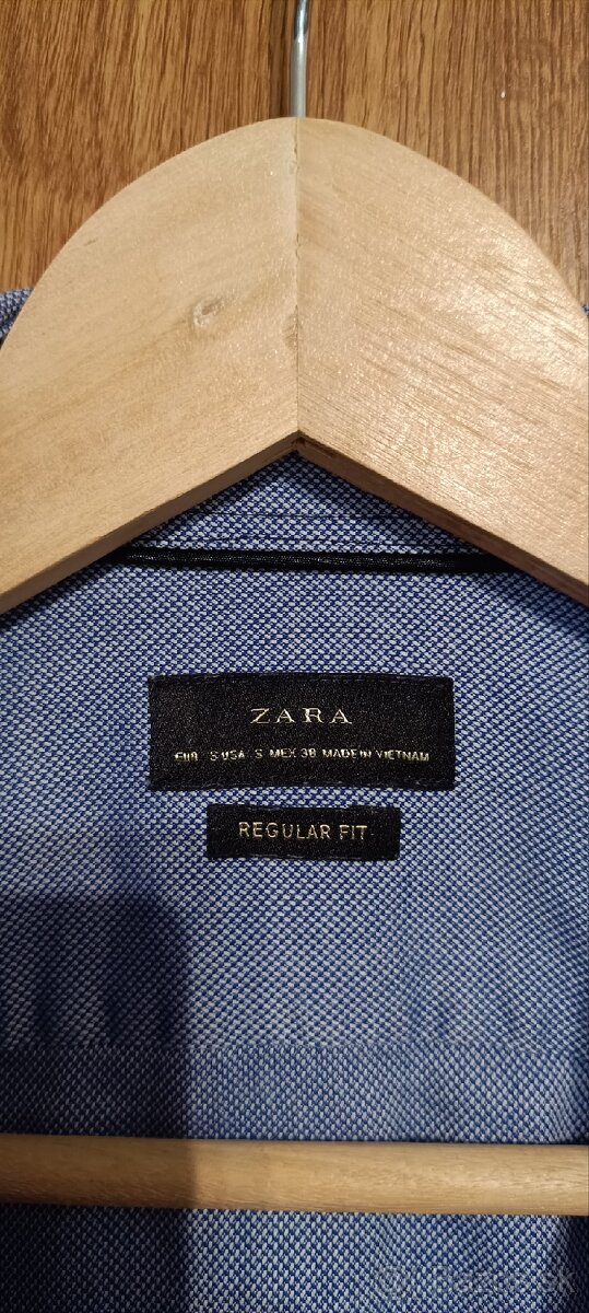 Pánska košeľa ZARA modrá - 2