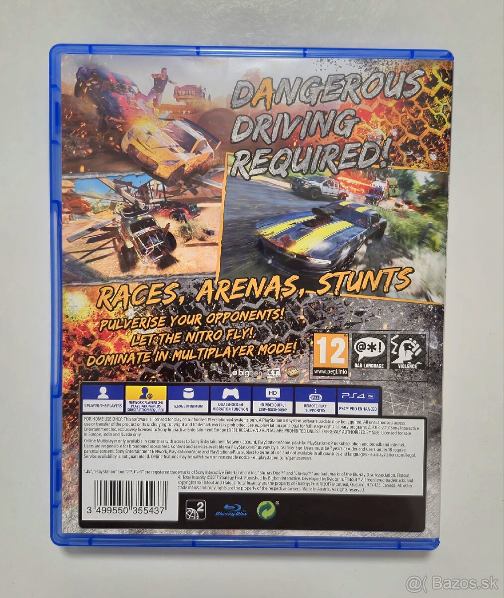 Flat out 4 total insanity PS4 - 2