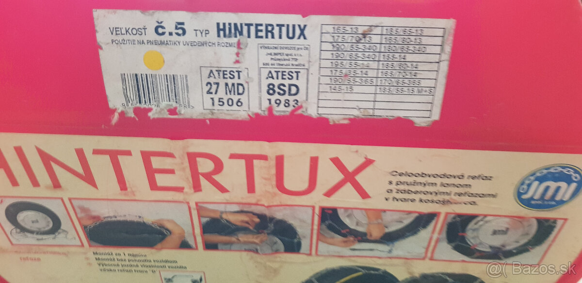 Snehové reťaze 13” 14” 15” kolesá - 2