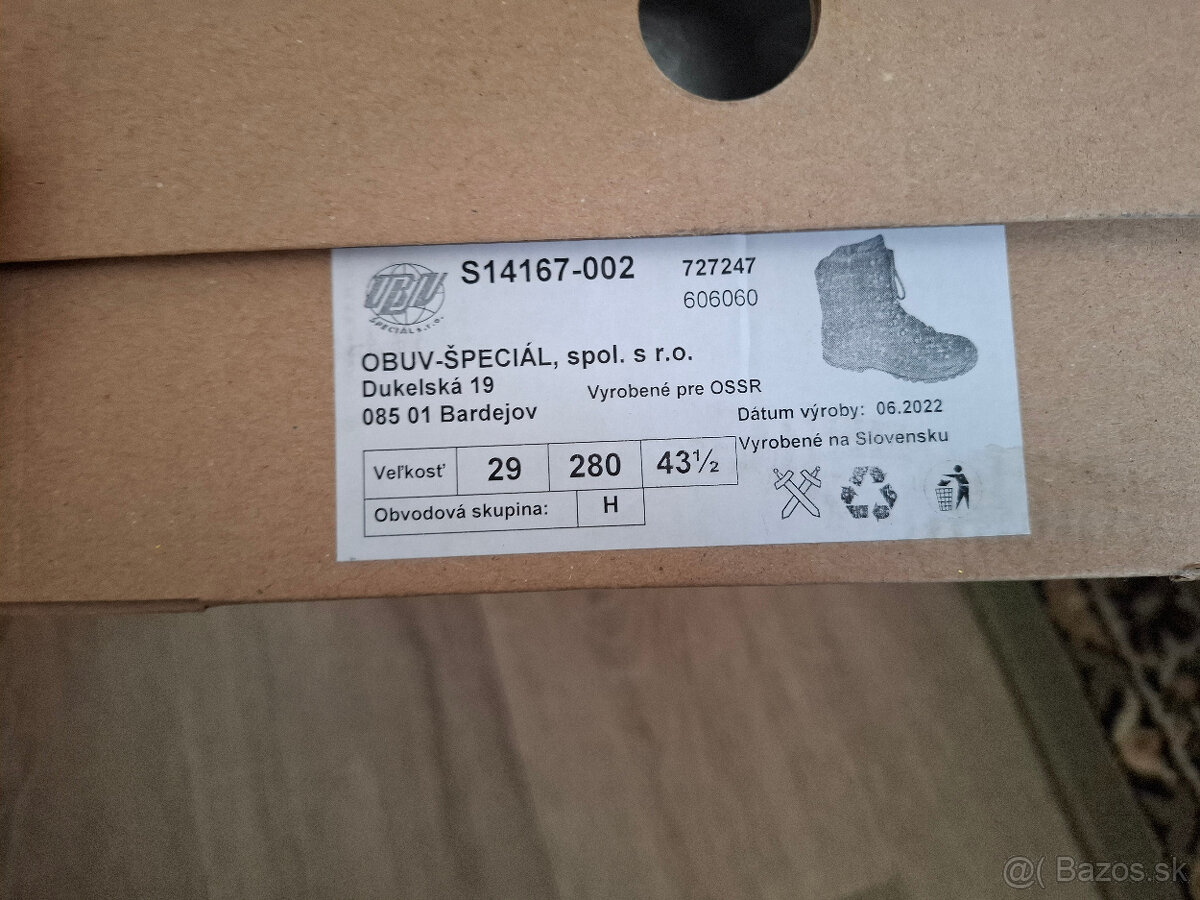 OSSR kanady BOSP, tenisky ASICS - 2