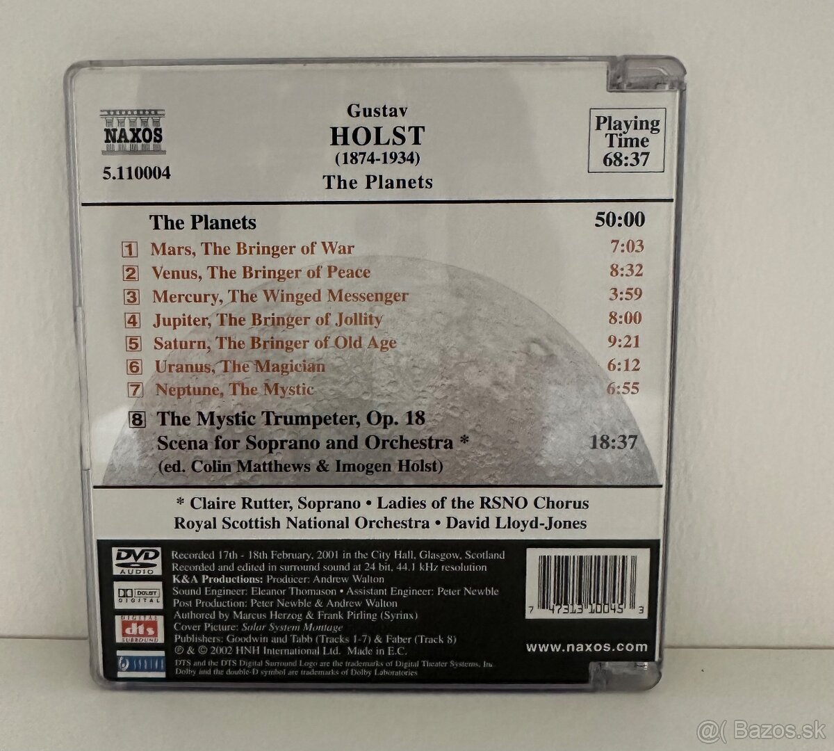 DVD-audio Holst: Planéty - 2