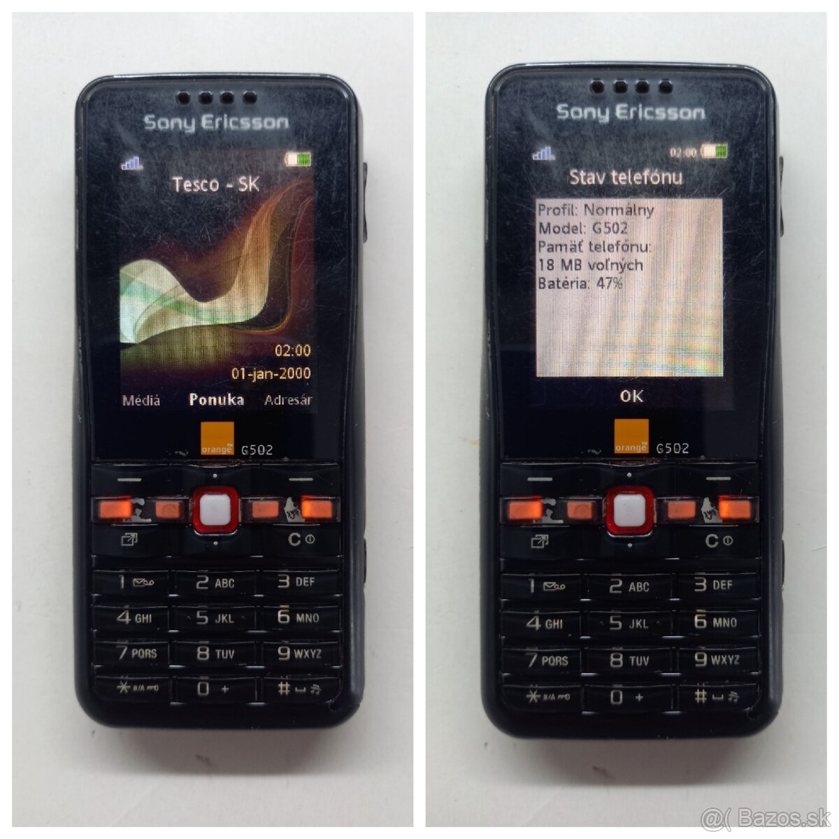 SONY ERICSSON G502 - 2