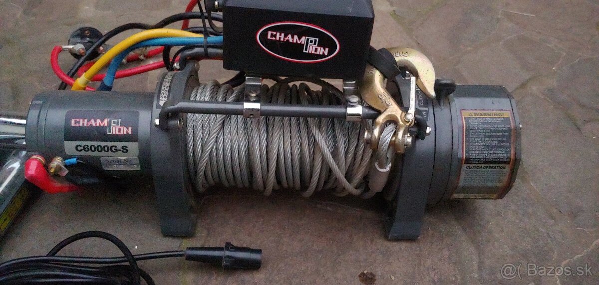 Elektrický naviják 12V