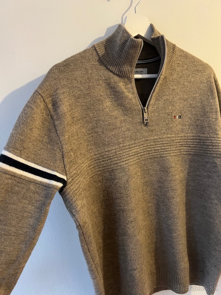 Štýlová pánska mikina zn. Bison - veľkosť M - 2