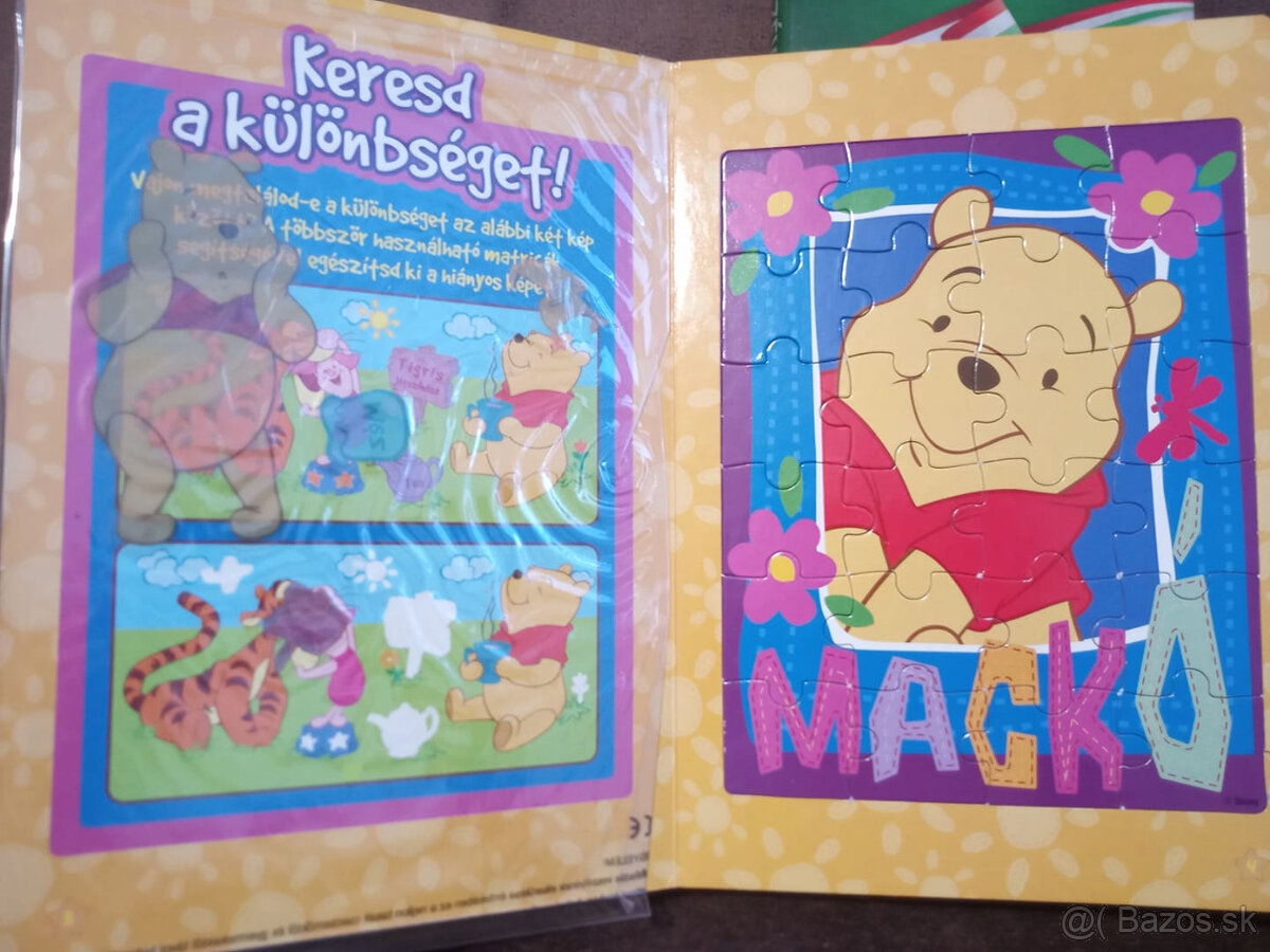 Puzzle kniha, Disney - Macko pu - 2