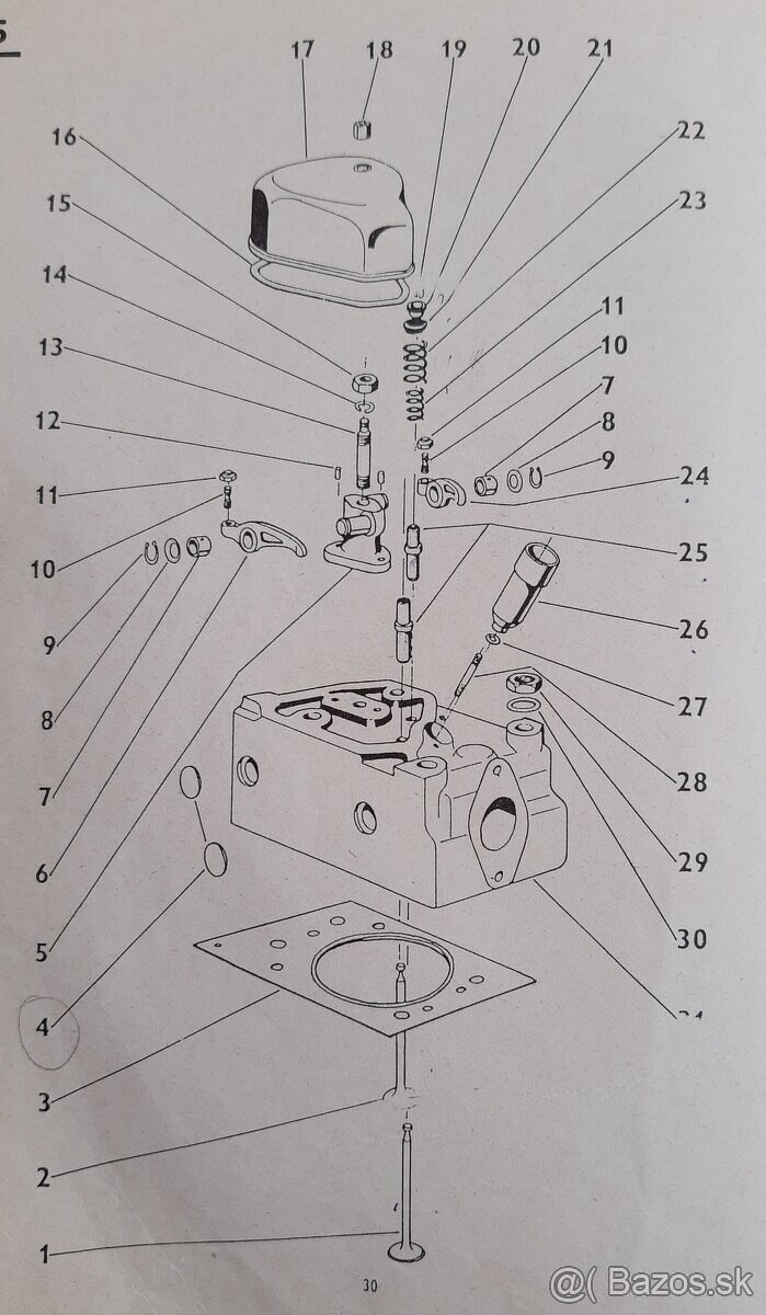 Hlavy na motory ZETOR vŕtanie 95, 100, 102 mm - 2