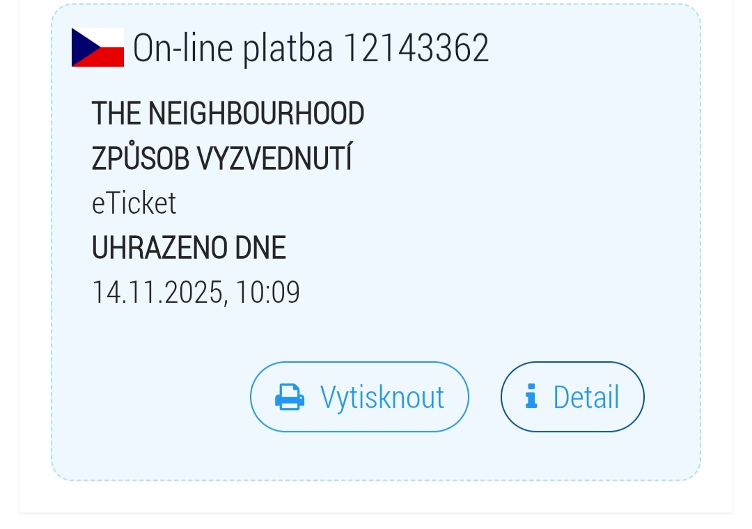 The neighborhood lístok - 2