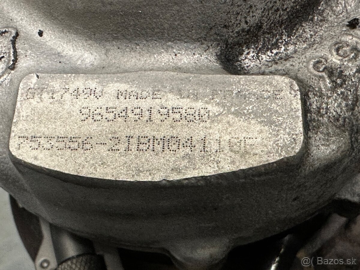 Turbo Garret 9654919580 - 2