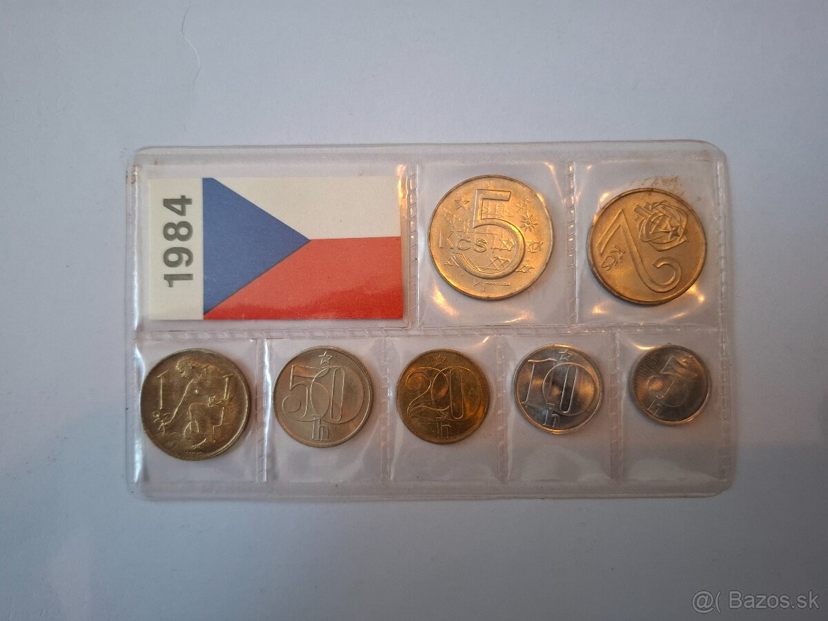 Ponukam na predaj sady minci 1984-1990 - 2