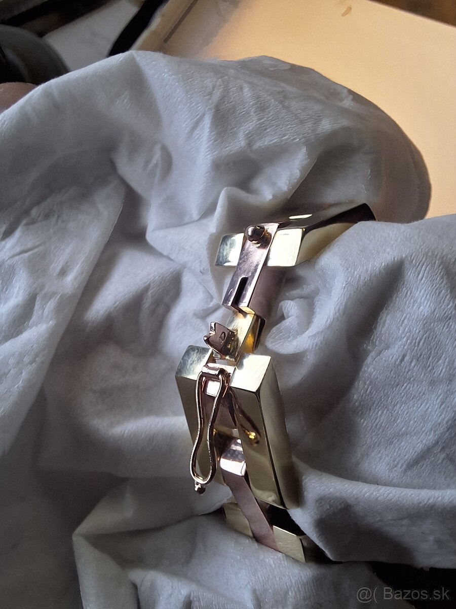 Zlatý dámsky náramok Au 585 - 2