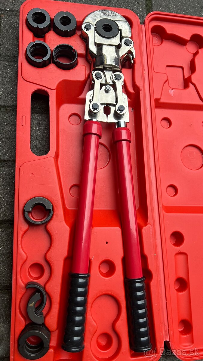 Hydraulické lisovacie kliešte na rúry - 2