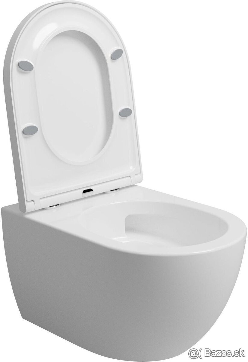 Predám KIELLE Oudee závesné WC Vortex Rimless + Softclose WC - 2