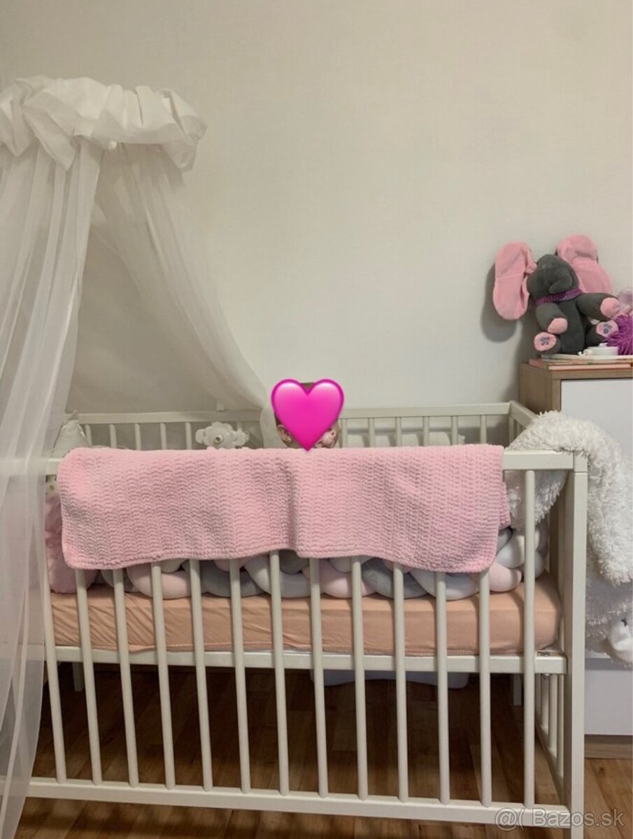 Detská postieľka 120x60 - 2