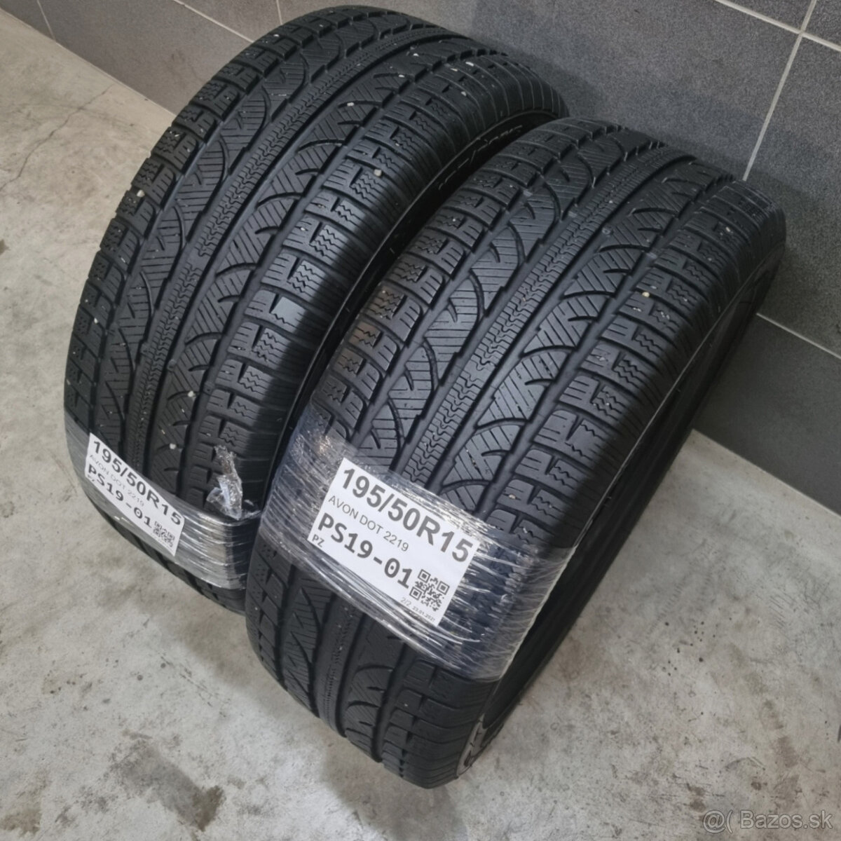 Zimné pneumatiky 195/50 R15 AVON - 2