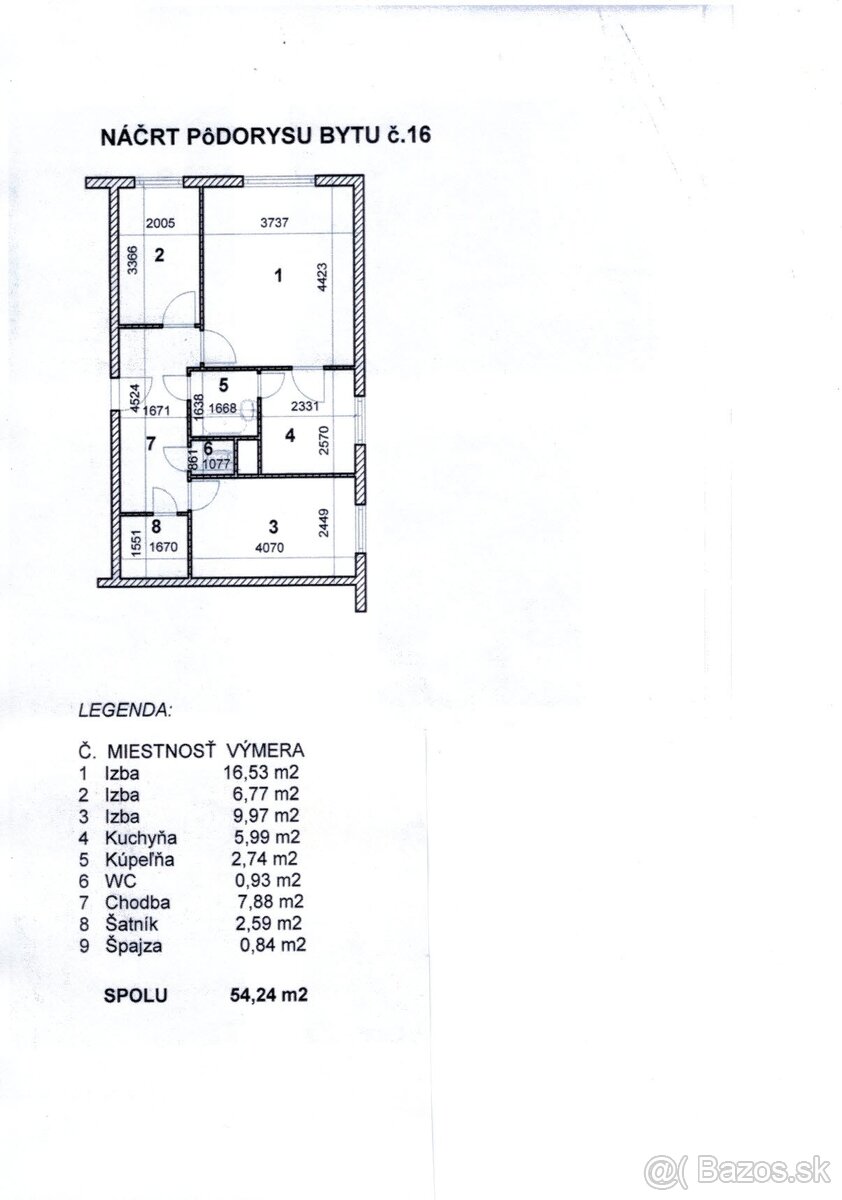 3-izbový byt Turňa nad Bodvou - 2