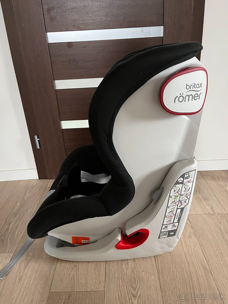 Autosedačka Britax Römer King II Cosmos Black - 2