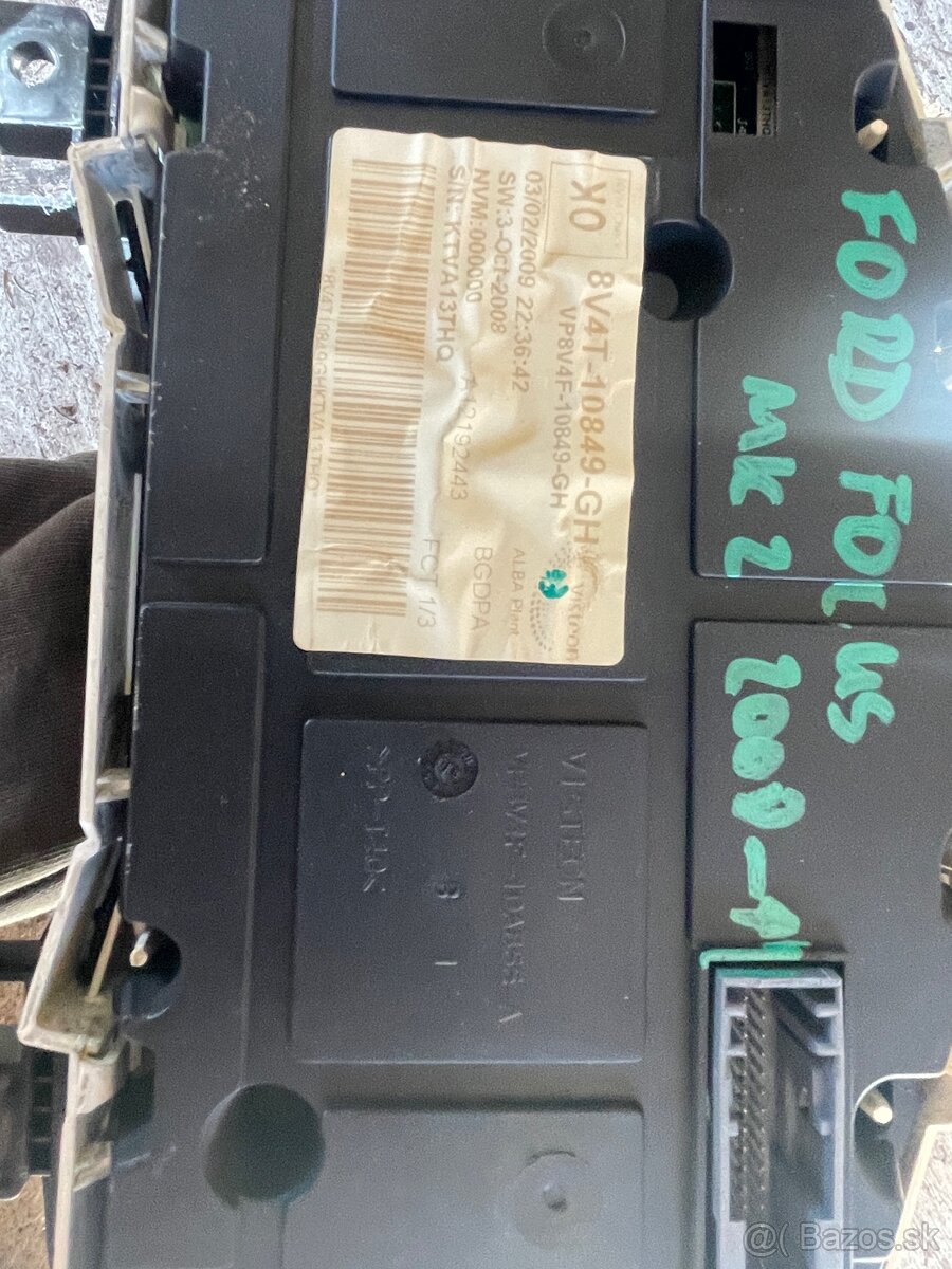 Budíky Ford focu MK2 2008-2011 - 2