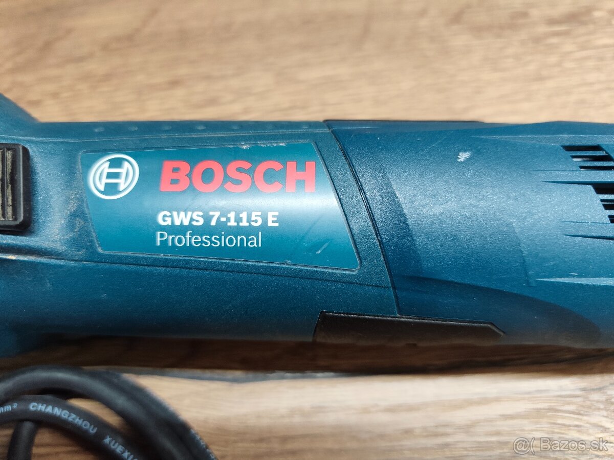 brúska bosch gws 7 115 E - 2