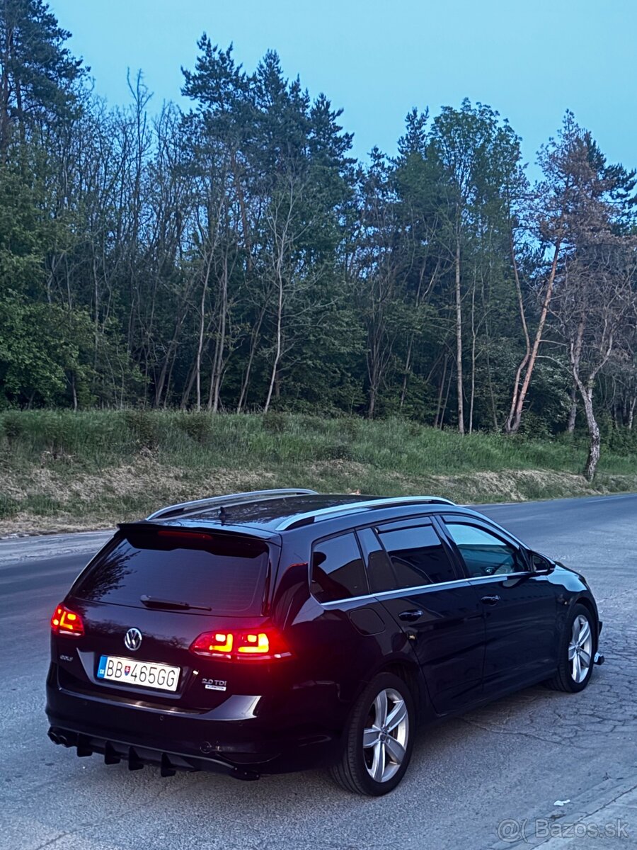 VW golf VII R line - 2