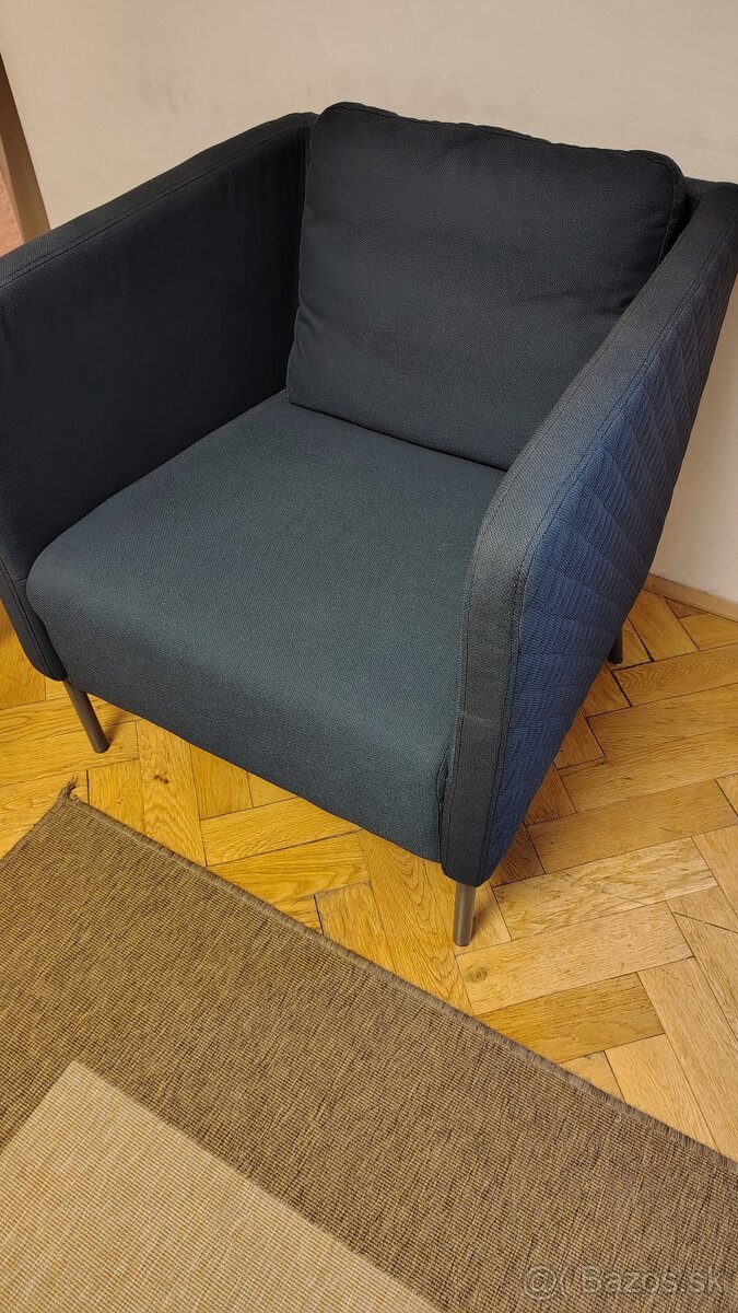 predám kreslo ecker IKEA modré - 2