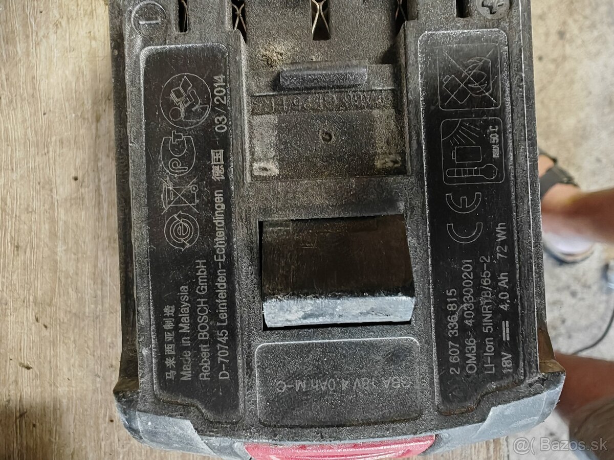 bosch aku vrtacka z priklepom 18v - 2