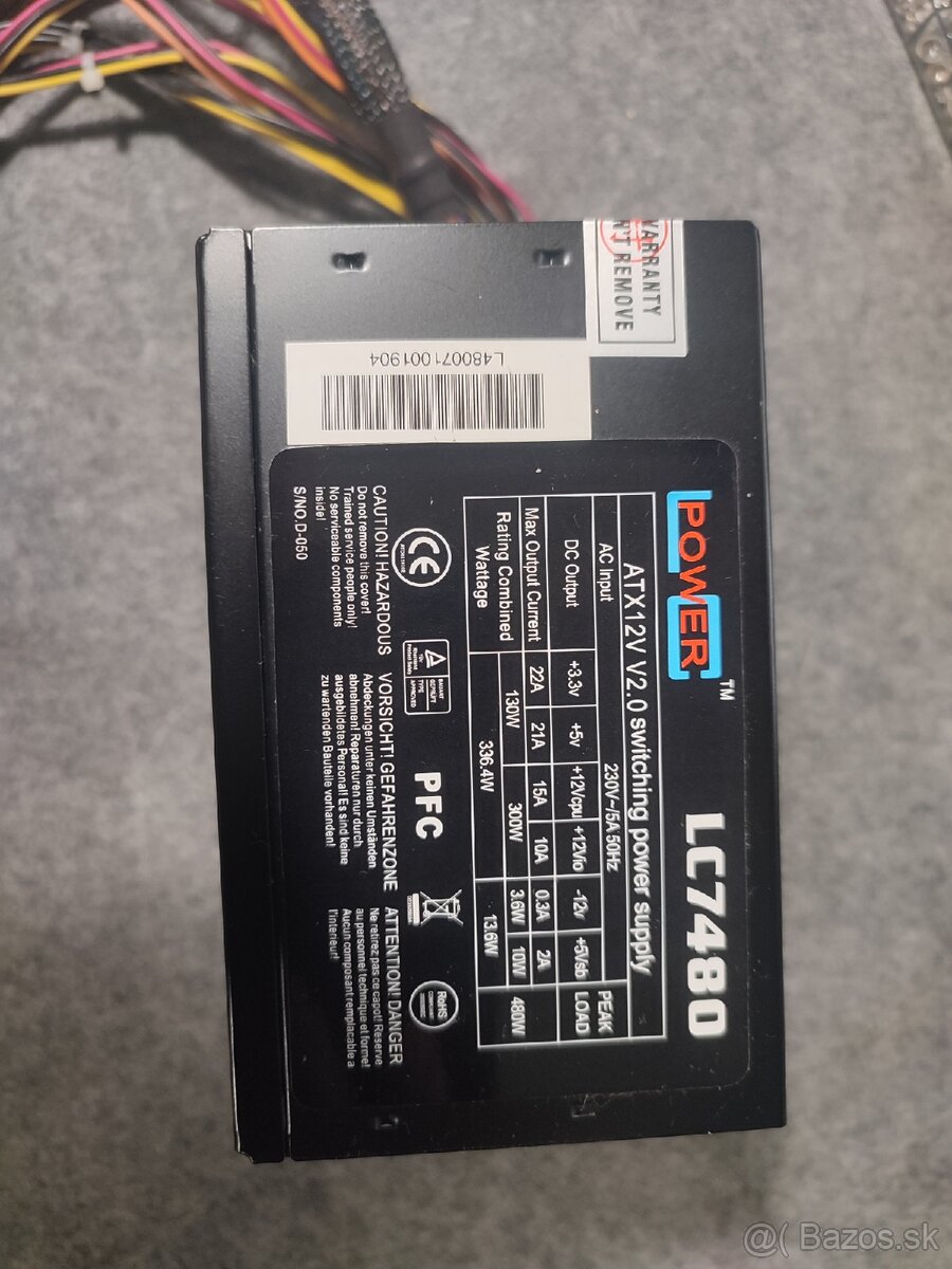 PC zdroj LC POWER LC7480 - 2
