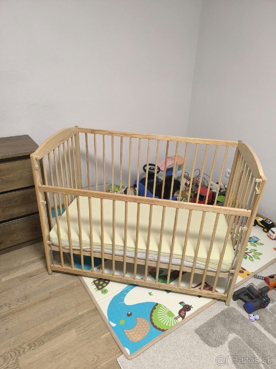 Detska postielka 60x120 s matracom - 2