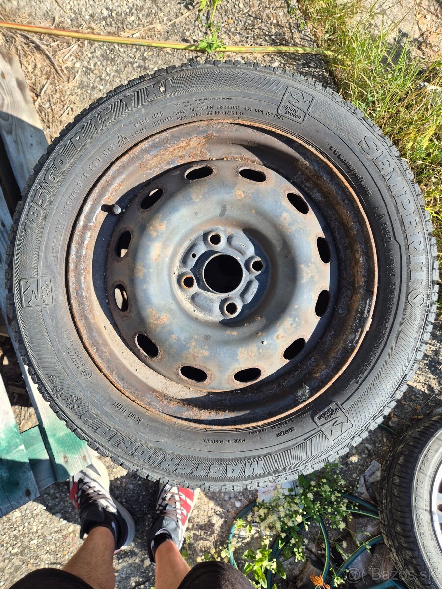 Predam plechové kolesa 4x100 - 2