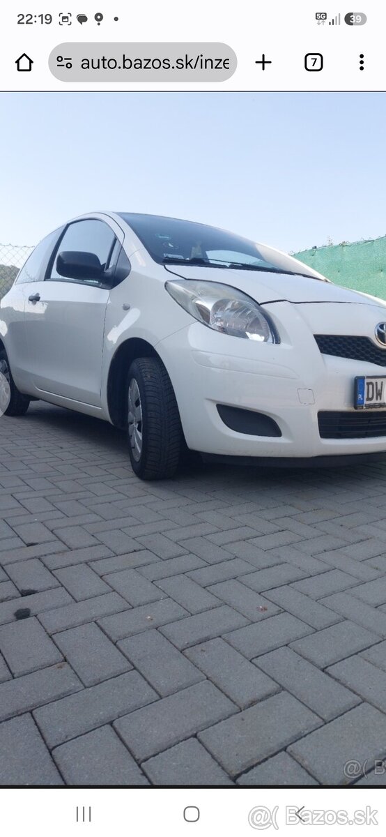 Toyota Yaris 2012 - 2