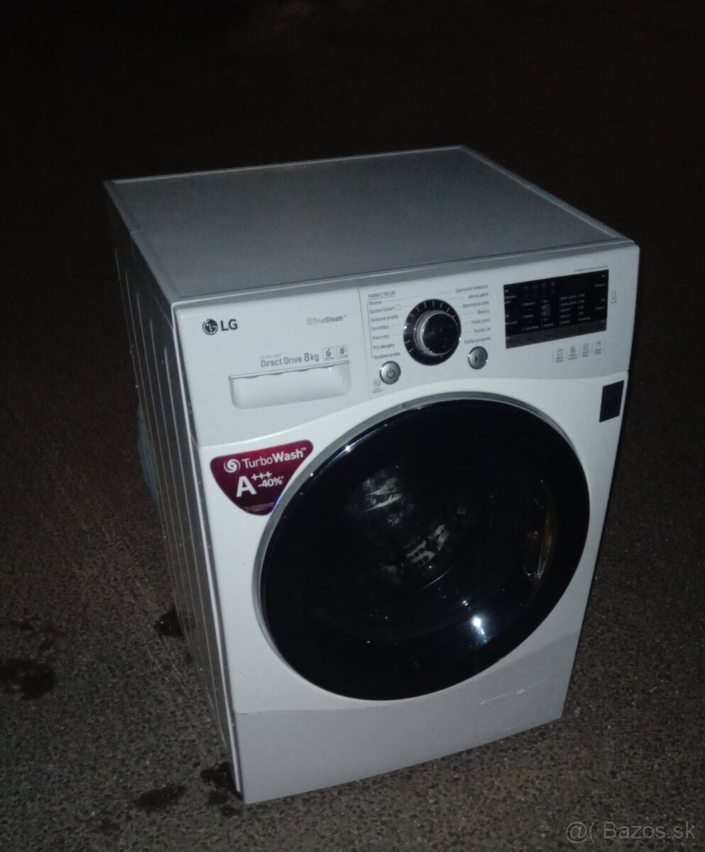 Plnefunkčná automatická práčka LG,DIRECT DRIVE, AKO NOVÁ - 2