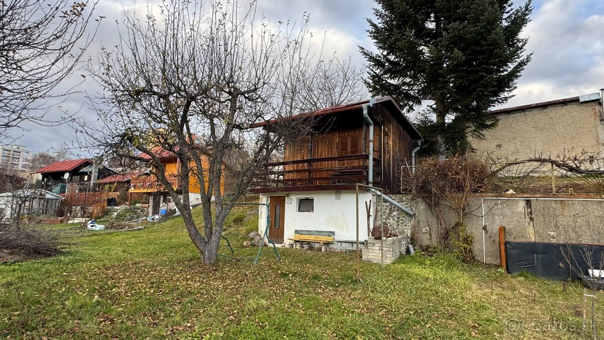 Záhradka s chatkou - sídlisko Tarča - 2