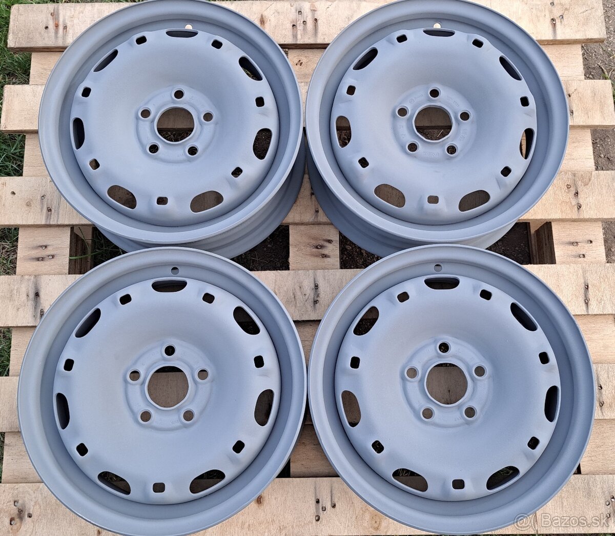 PLECH. DISKY R14 5x100 - ŠKODA FABIA 1 2 3, POLO - 2