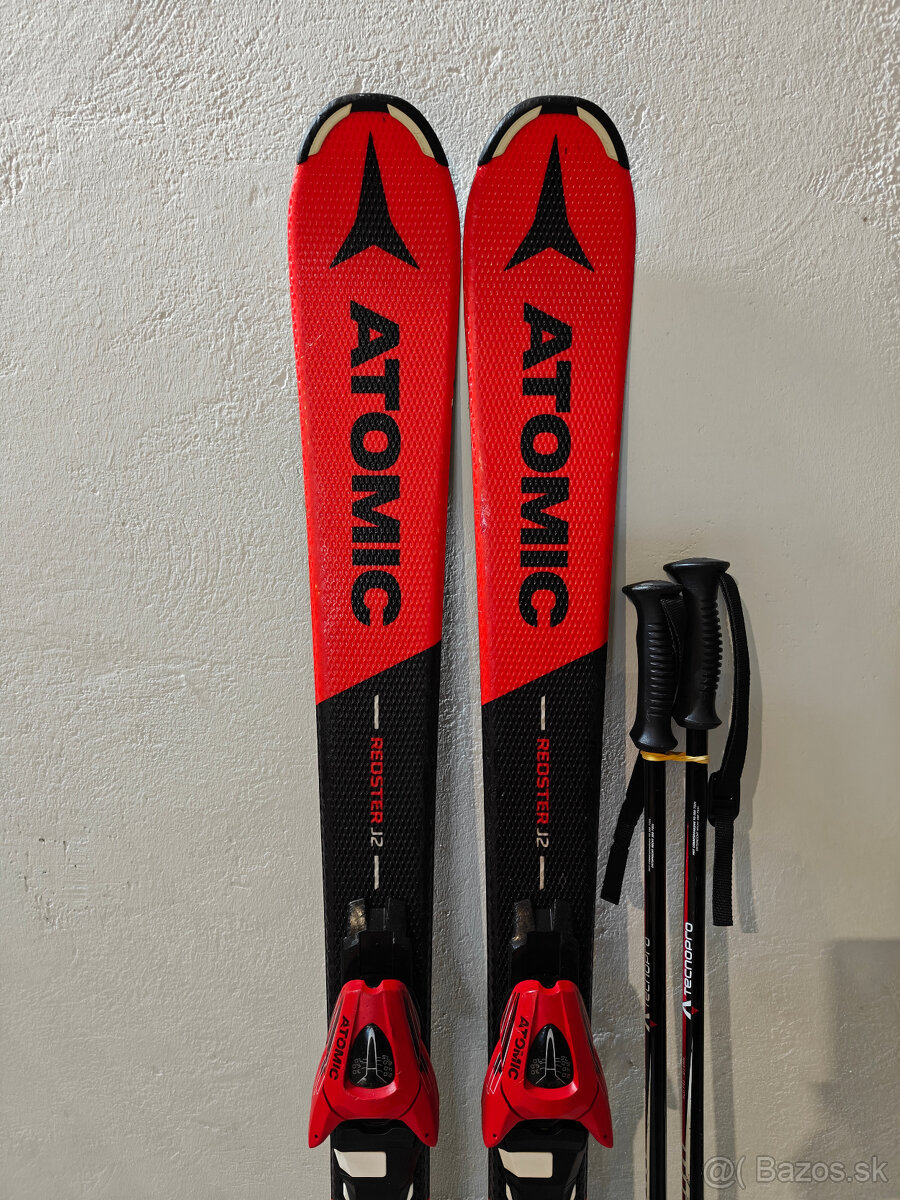 LYŽE ATOMIC REDSTER J2 130CM + LYŽIARKY ATOMIC 40EUR - 2