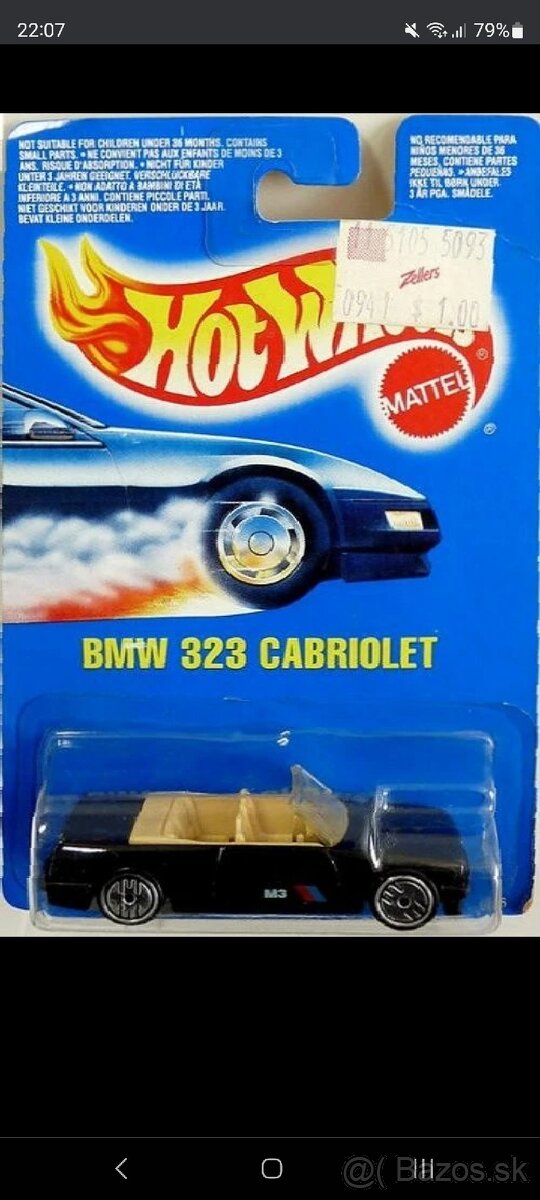 Koupím Hotwheels BMW E30 - 2