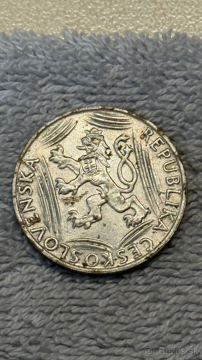 Stříbrná mince 100 Kčs 1948 – 30. výročí vzniku ČSR (14 g, 3 - 2