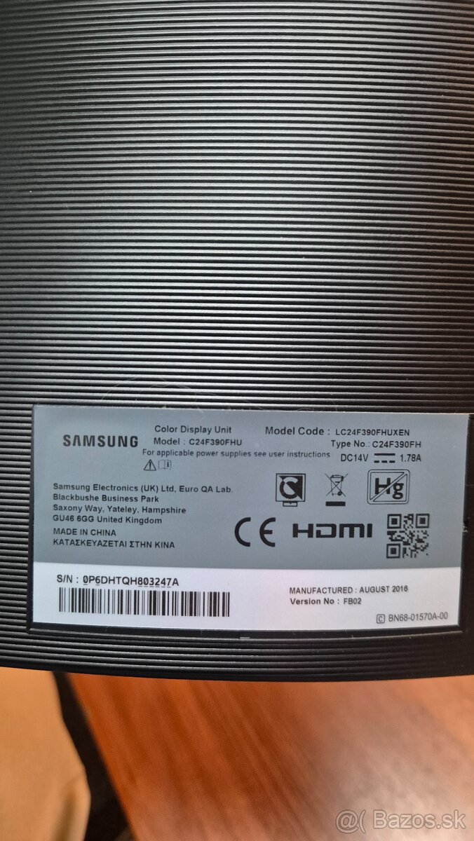 Monitor + repraky - 2