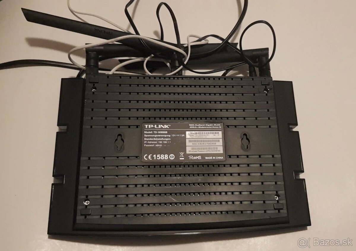 ADSL2+ modem/router TP-LINK TD-W8980B N600 - 2