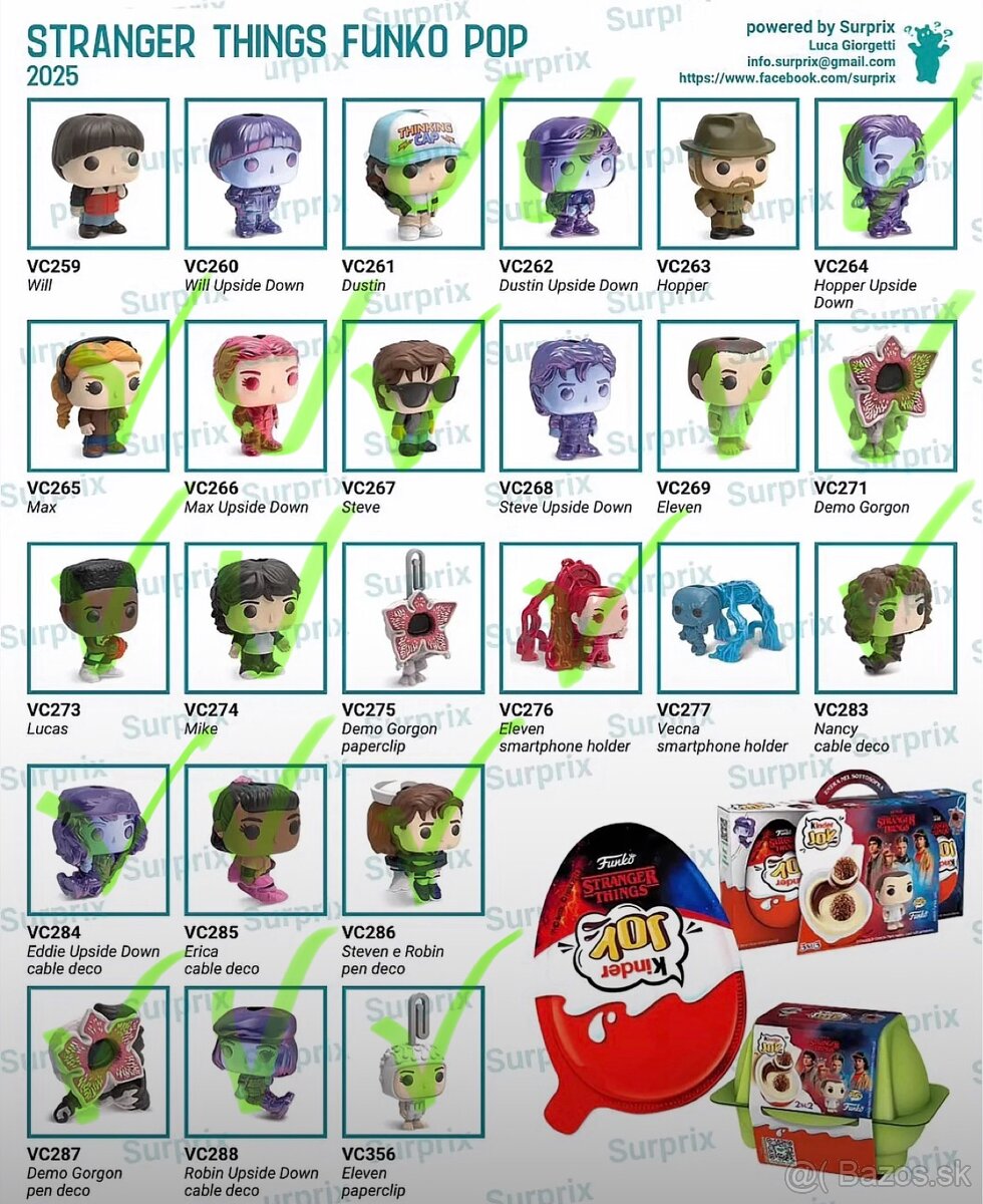 Stranger things Kinder joy - 2