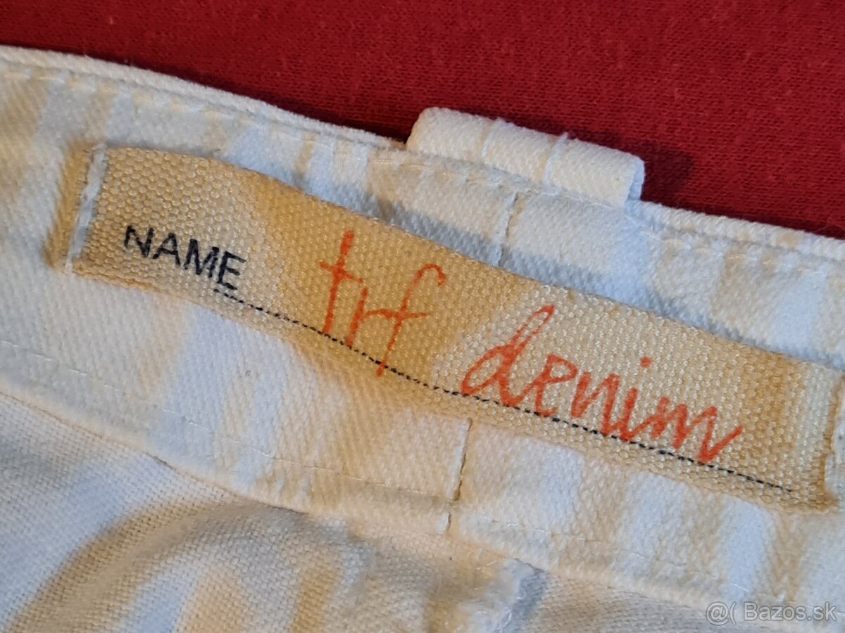 Biele dámske nohavice - 42 - 2