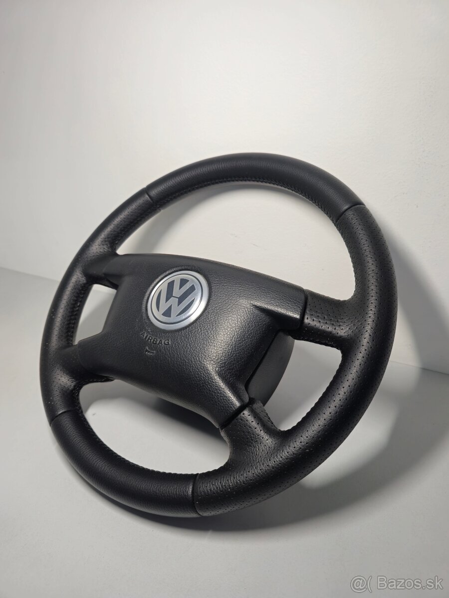 T5 caravelle multivan transporter kožený volant - 2