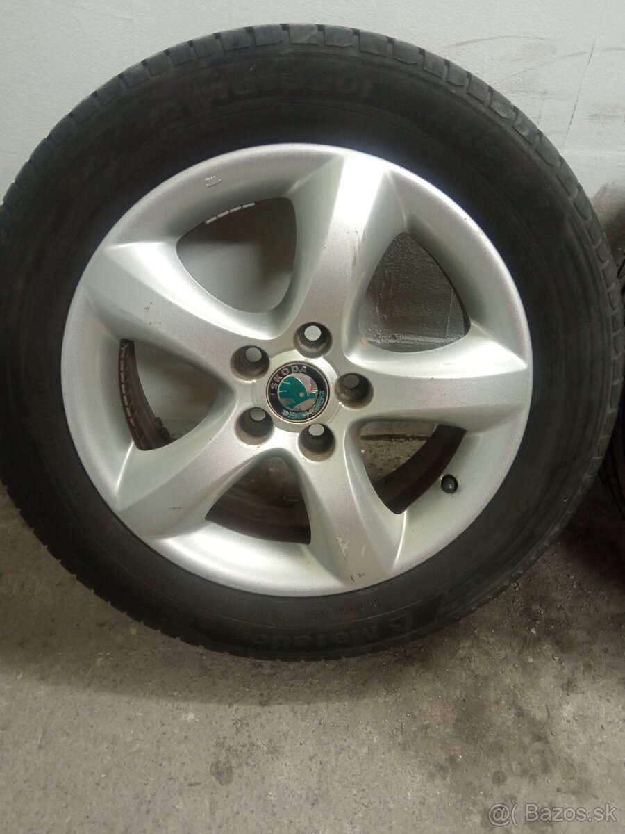 5x100 r15 Škoda letné - 2
