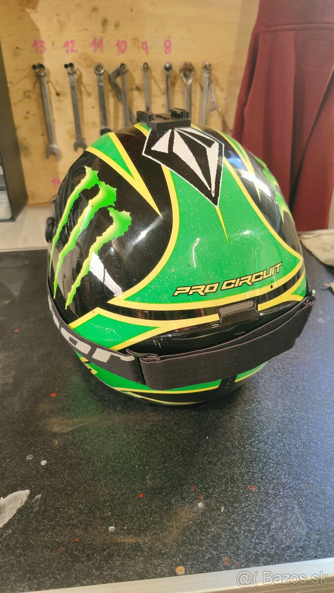 Motokrosová prilba Pro Circuit / Monster Energy – veľkosť M - 2