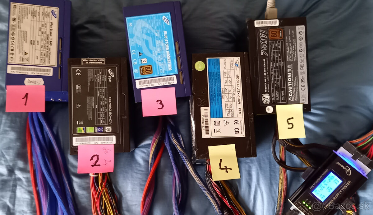 Predám zdroje do PC, aj pre grafiky - 2