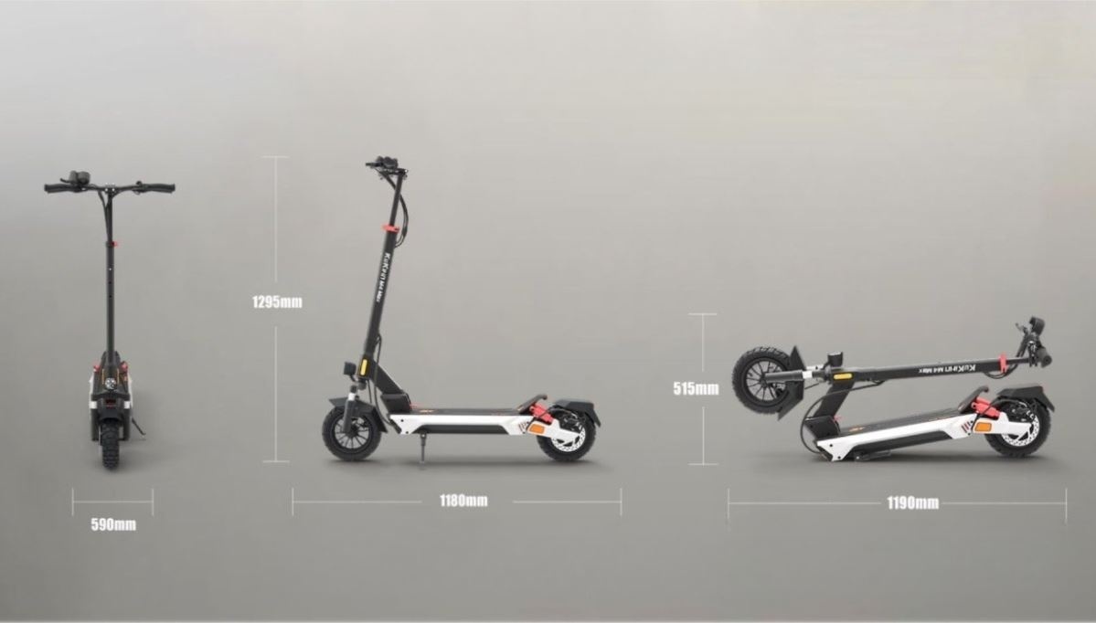 Kukirin M4 Max 2025 18 Ah 800 W - ZARUKA - 2