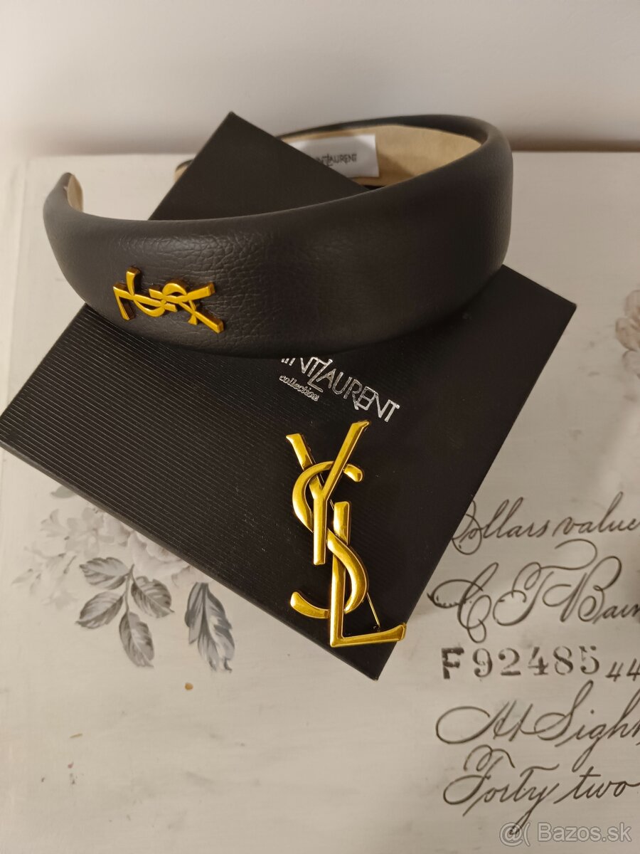 Luxusná čelenka ysl - 2