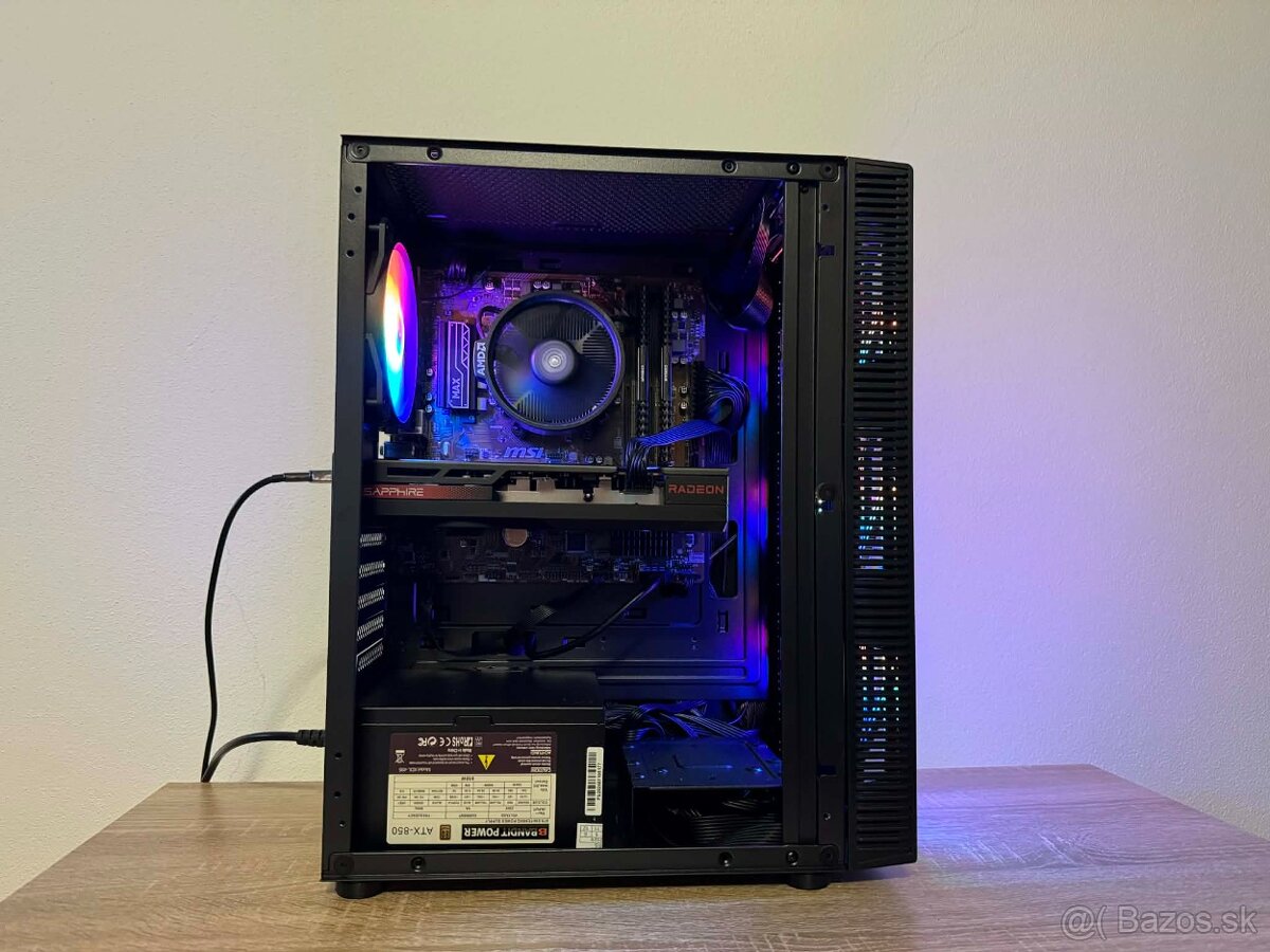 Ryzen 5 5600XT, 16GB, RX 7600 , 500GB NvMe - 2