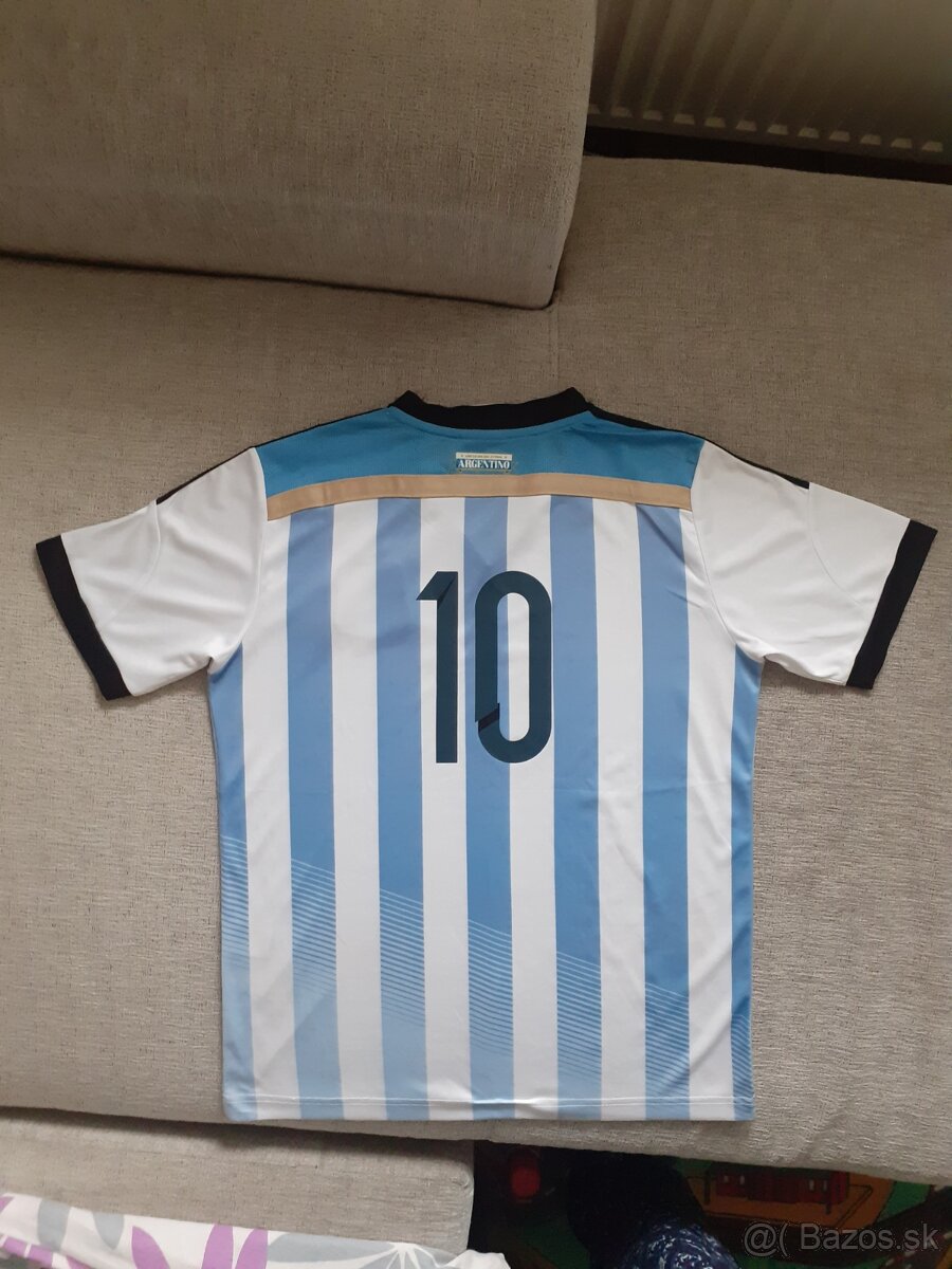 Futbalové tričko Messi, 13-14 rokov - 2