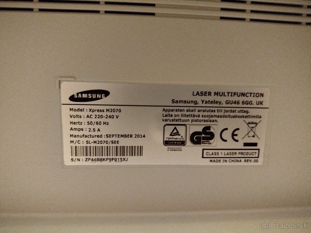 Tlačiareň Samsung - 2